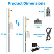 Powerful Electric Aquarium Vacuum Gravel Cleaner