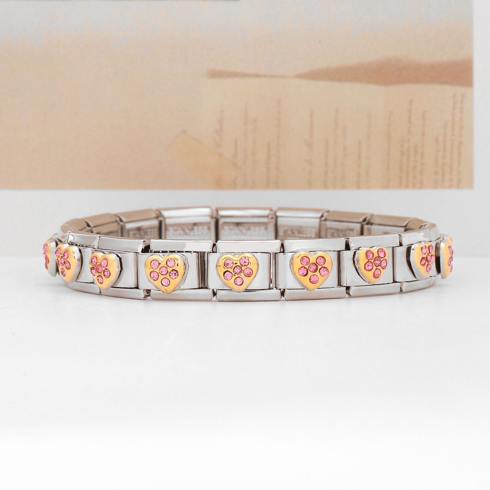Stainless Steel Fashion Bracelet – Girls Friendship & Love Charm Bracelets in 20 Styles