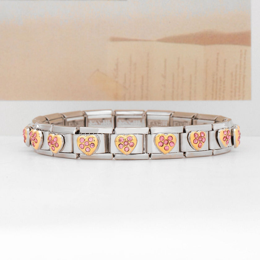 Stainless Steel Fashion Bracelet – Girls Friendship & Love Charm Bracelets in 20 Styles