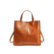 Genuine Leather High-End Womens Stylish And Versatile Handbag