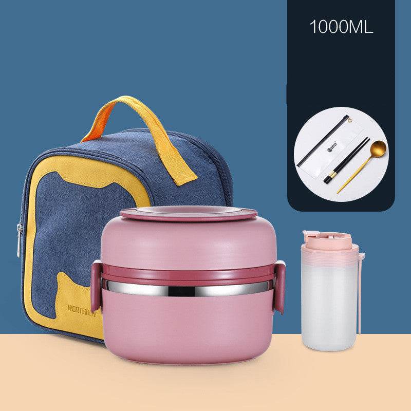 304 Stainless Steel Multi-layer Thermal insulated lunch container