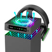 Xbox Series X Cooling Fan Stand with Temperature Display, RGB Lighting & Headset Holder