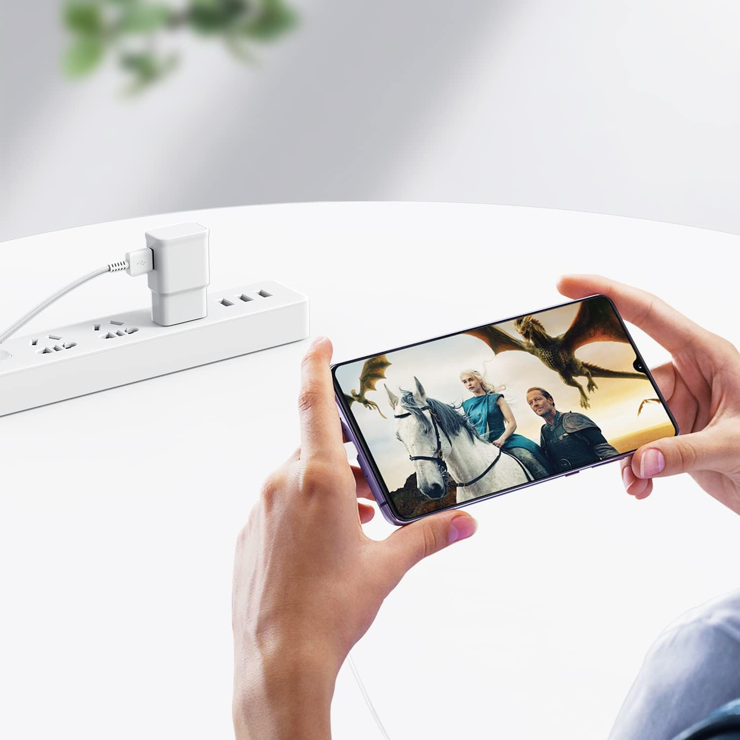 USB-C Fast Charger 2-Pack with 6ft Cable