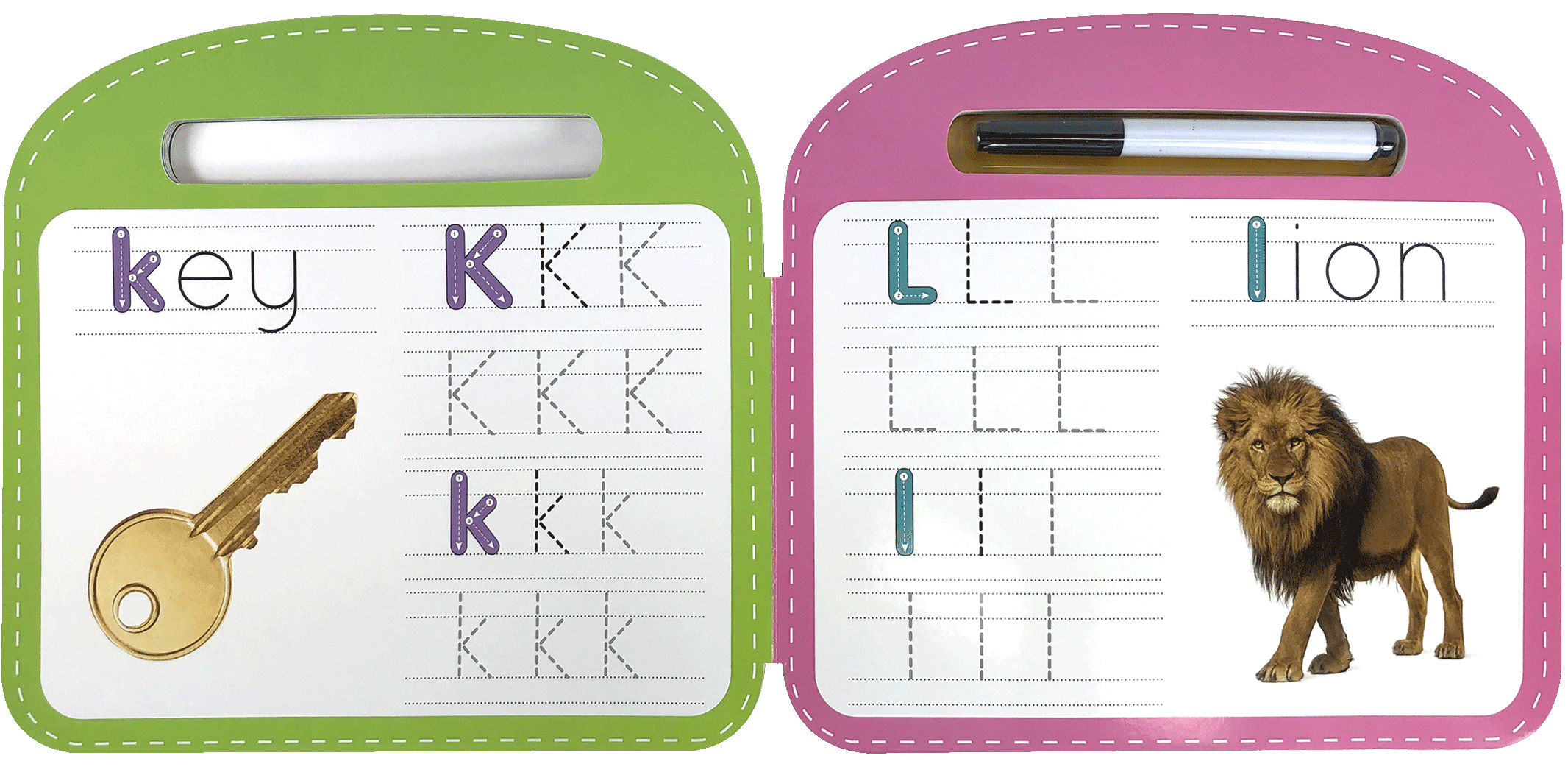 Little Hippo Books - Write & Wipe ABC