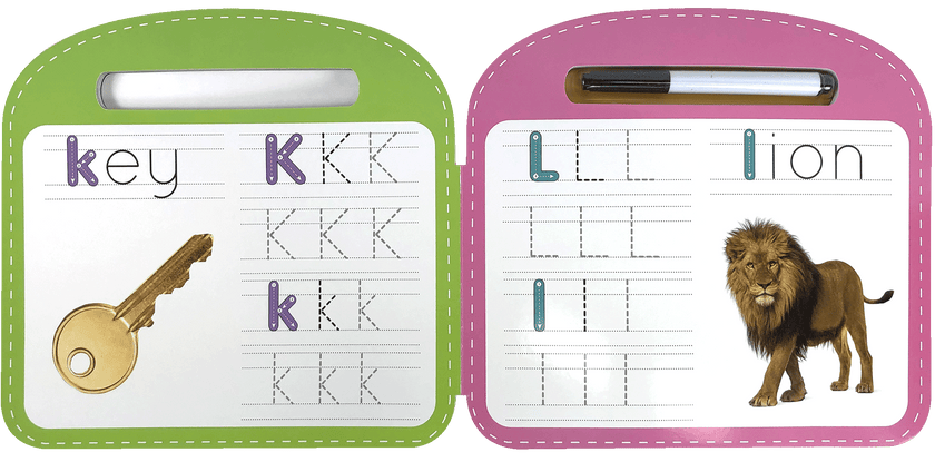 Little Hippo Books - Write & Wipe ABC