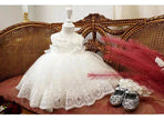 Birthday Photo Clothes Women's Tulle Tutu Super Fairy Princess Dress Girls Bow gown Christening dress Baptism dress