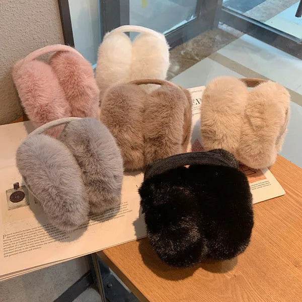 Folding Earmuffs – Plush Warm Ear Protection for Men & Women