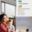 Equipped With A 15 Channel Remote Control Solar Charging Panel, Electric Blinds, Intelligent Remote Control Curtains, Silent Sunshades, Detachable Rechargeable Lithium Batteries