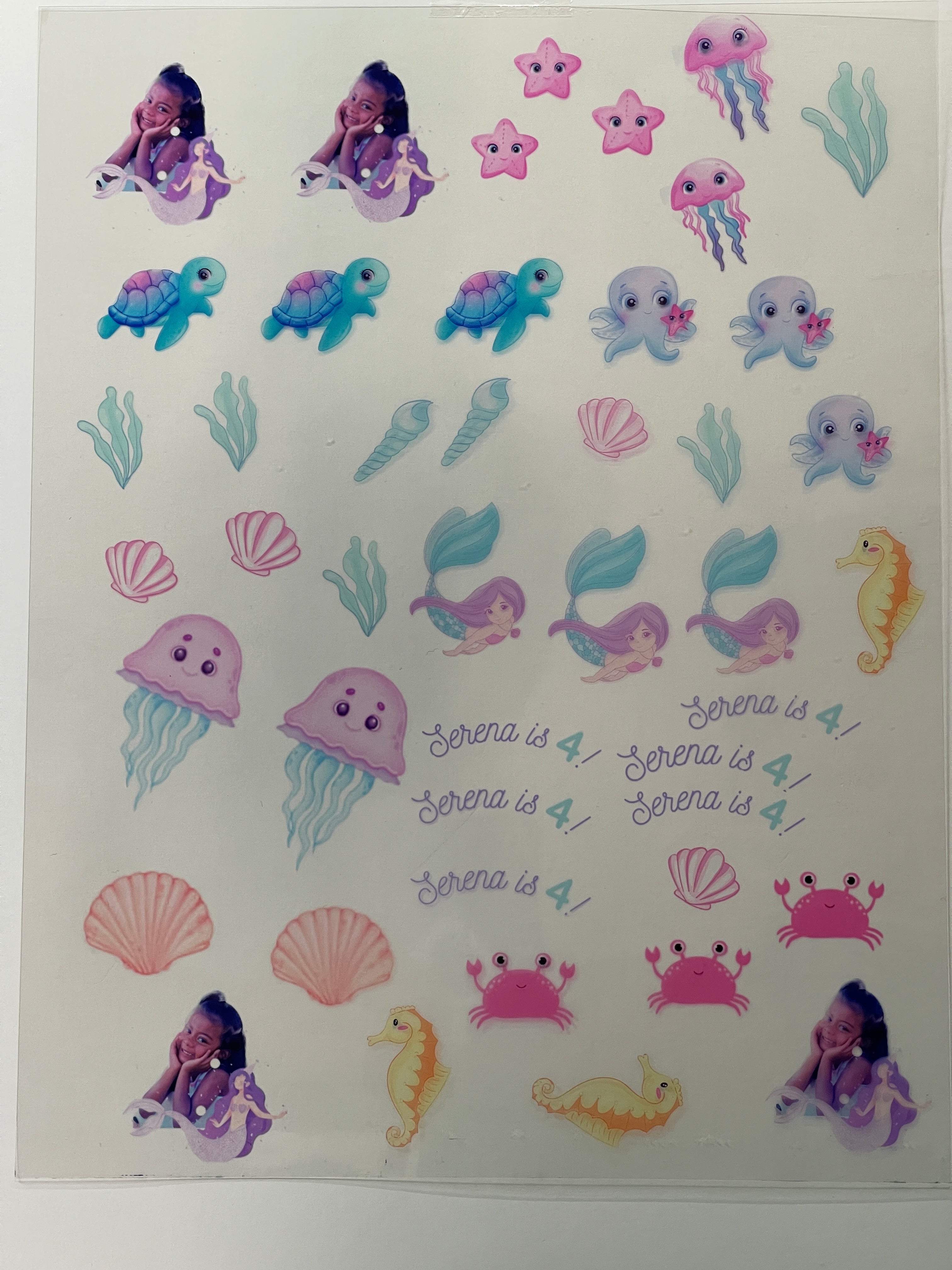 Edible Clear Transparent Sheets - Translucent Icing Paper