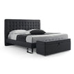 Edmonton Contemporary Graphite Tufted Bed