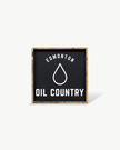 Edmonton Oil Country Wood Sign – Edmonton Hockey-Inspired Wall Art