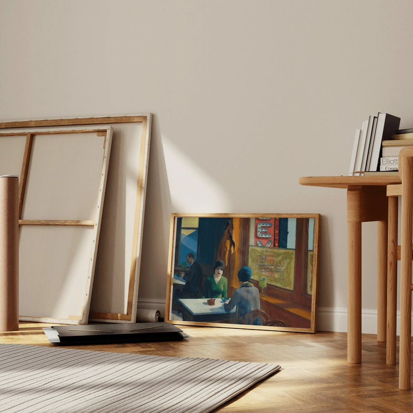 Edward Hopper - Cafe (Chop Suey) | Famous Art (available handframed or unframed)