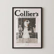 Edward Penfield: Badass Lady Golfer Vintage Magazine Cover Art Print