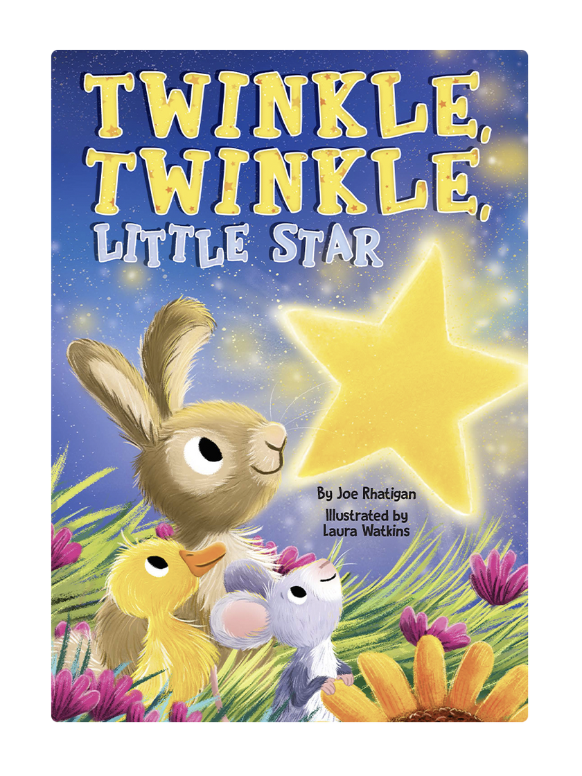 Little Hippo Books - Twinkle, Twinkle, Little Star- Children's Padded Board Book