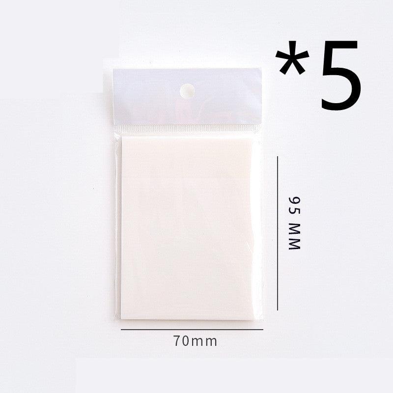 PET Transparent Waterproof Sticky Notes