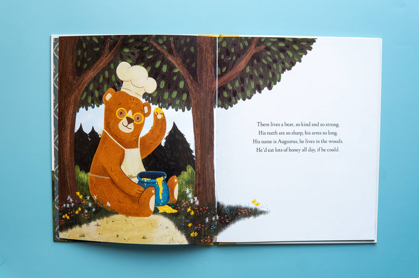 Brown Paper Fox - Augustus the Bear | Hardcover Picture Book | High Quality Books | Canadian Publisher