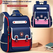 British Style School Bag Ergonomic Spine Supportive Backpack