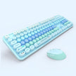 Wireless Keyboard and Mouse Set – Colorful Ergonomic Combo for Home and Office Canada