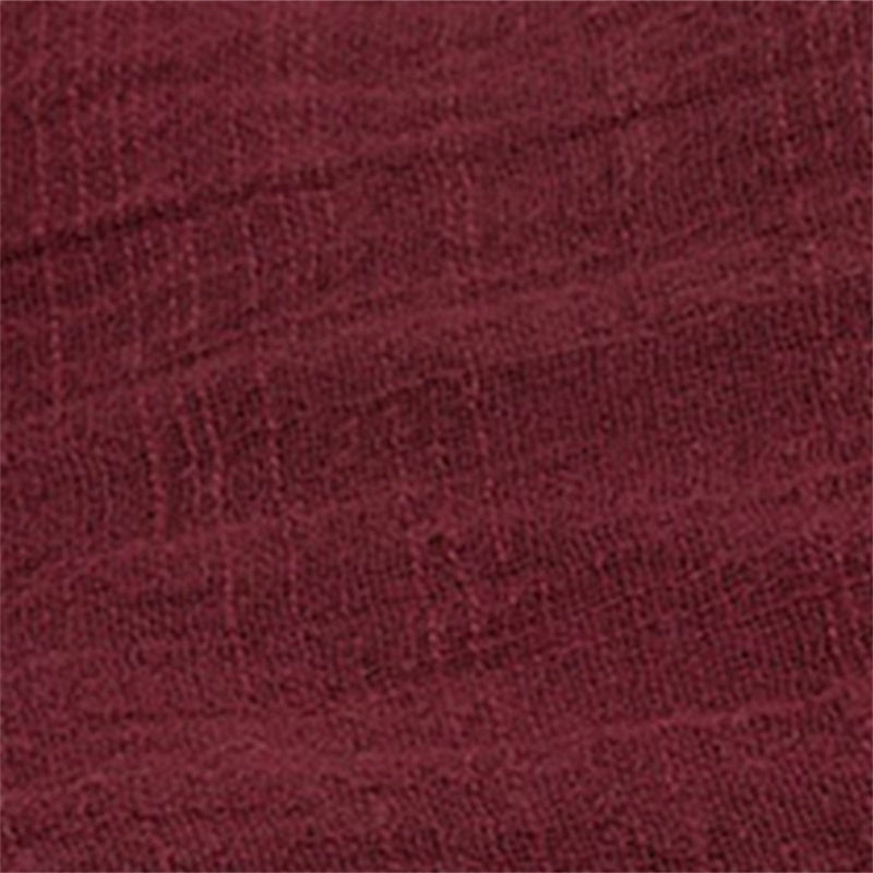 Cotton Raw Edge Placemats for Dining Table – 34 Colors, 42x42cm