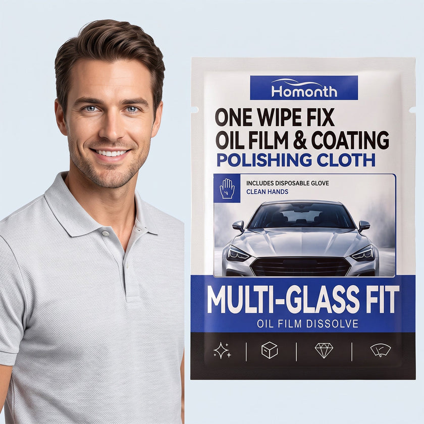 Oil Film Remover Wipes for Car Windshield – Glass Polishing Cloth | Canada & USA