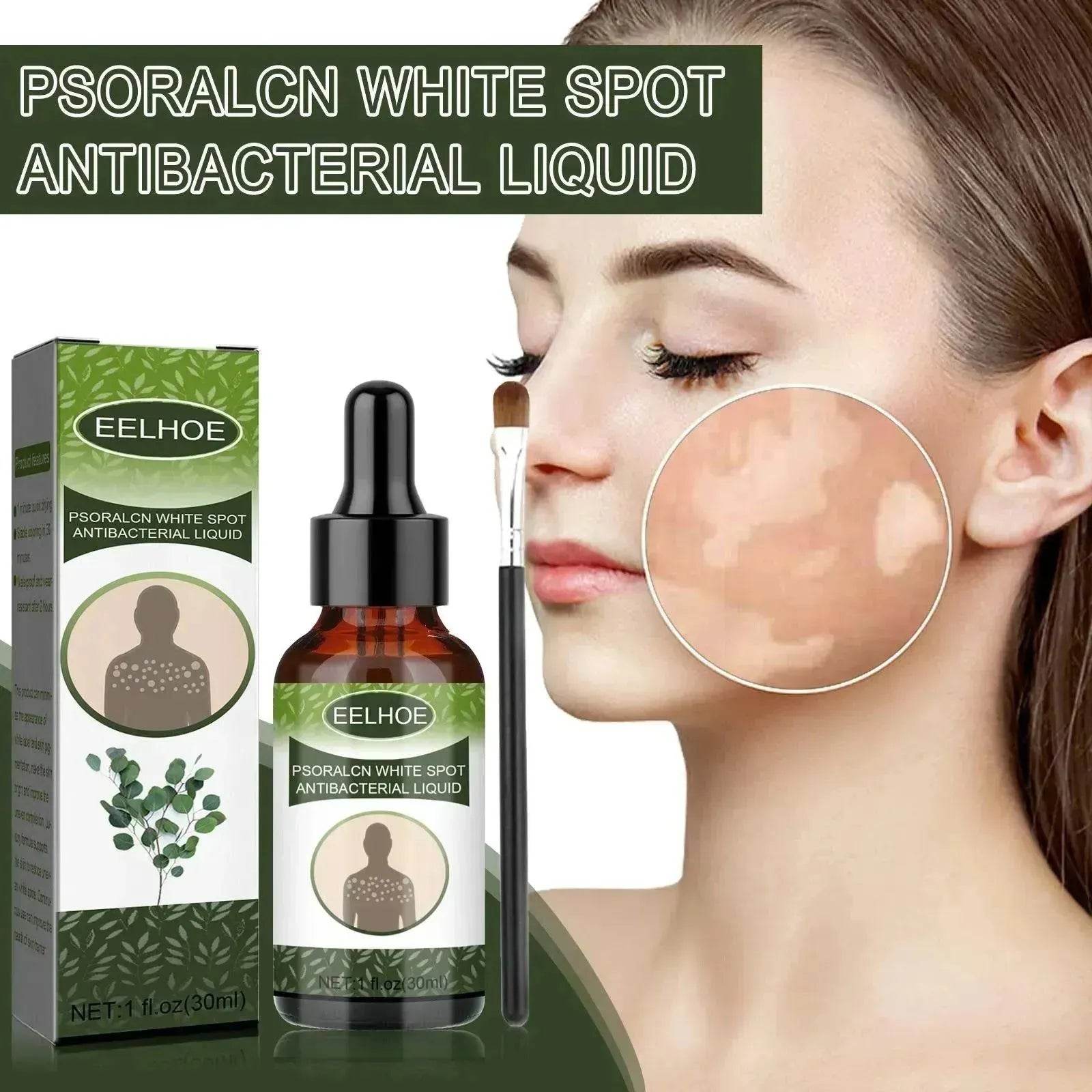 EELHOE White Spot Cleansing Serum  PSORALCN White Spot Antibacterial Liquid.