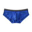 Ice Silk Men's Summer Breathable Solid Color Pouch Brief Underwear