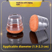 Quiet And Wear-resistant Non-slip Stool Booties Rubber Protective Sleeve