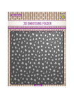 Nellie's Choice - 3D Embossing Folder Cheetah