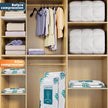 Transparent Vacuum Storage Bags, 10/PACK  (4 L, 4 M, 2 Small Bags) With Pump