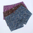 Men's  Underpants Cotton 6 Pcs  Printed Boxer Mid Waist underwear