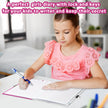 Girls' Mermaid Diary With Lock and Key – Sequin Shaker Notebook for Kids