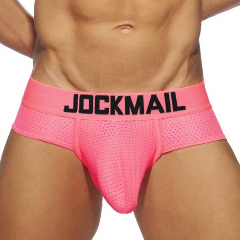 JOCKMAIL Spandex Pouch Briefs Trunk Underwear Panties men