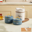 Portable Insulated Work Lunch Box and Canvas Lunch Bag