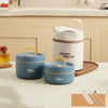 Portable Insulated Work Lunch Box and Canvas Lunch Bag
