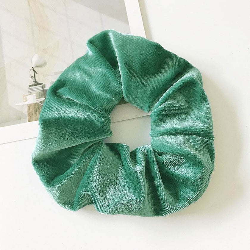 Fashion Velvet Scrunchies for Hair Ponytail Holder