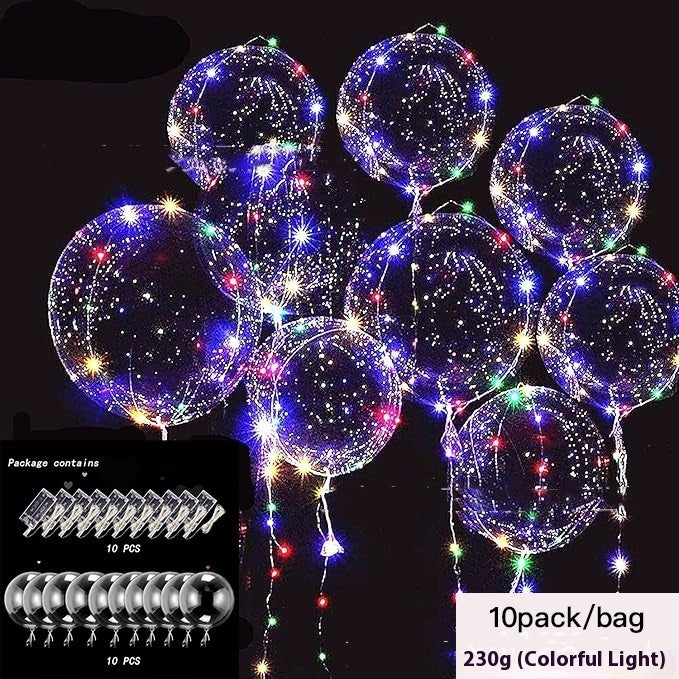 LED Glowing Balloon Party Decoration – 20