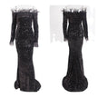 Off shoulder sequins Mermaid Formal Party dress