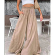 Elastic Waist Fashion Casual Wide-leg Pants For Women
