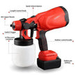 Electric Spray Gun High Pressure Automatic Apray Paint Portable Handheld Paint Watering Spray Gun