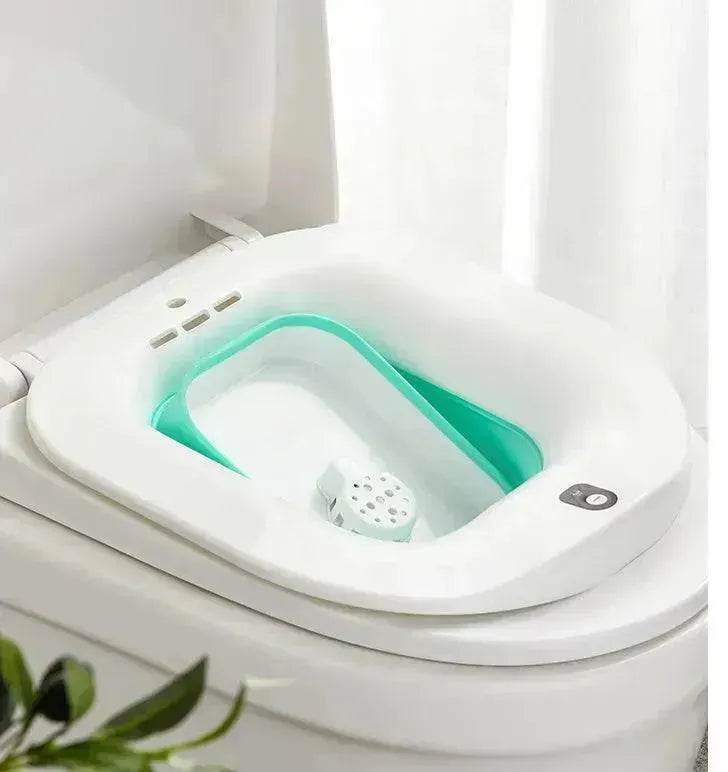 Electric Toilet Bidet Seat  Bubble Massage Hemorrhoid Care