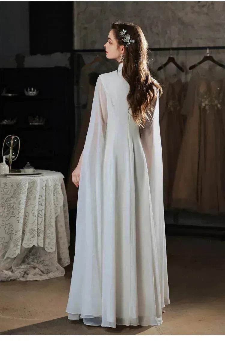 Elegant Luxurious Dinner Party Embroidered Dress for Classy Arab Dubai Turkey Women