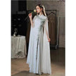 Elegant Luxurious Dinner Party Embroidered Dress for Classy Arab Dubai Turkey Women