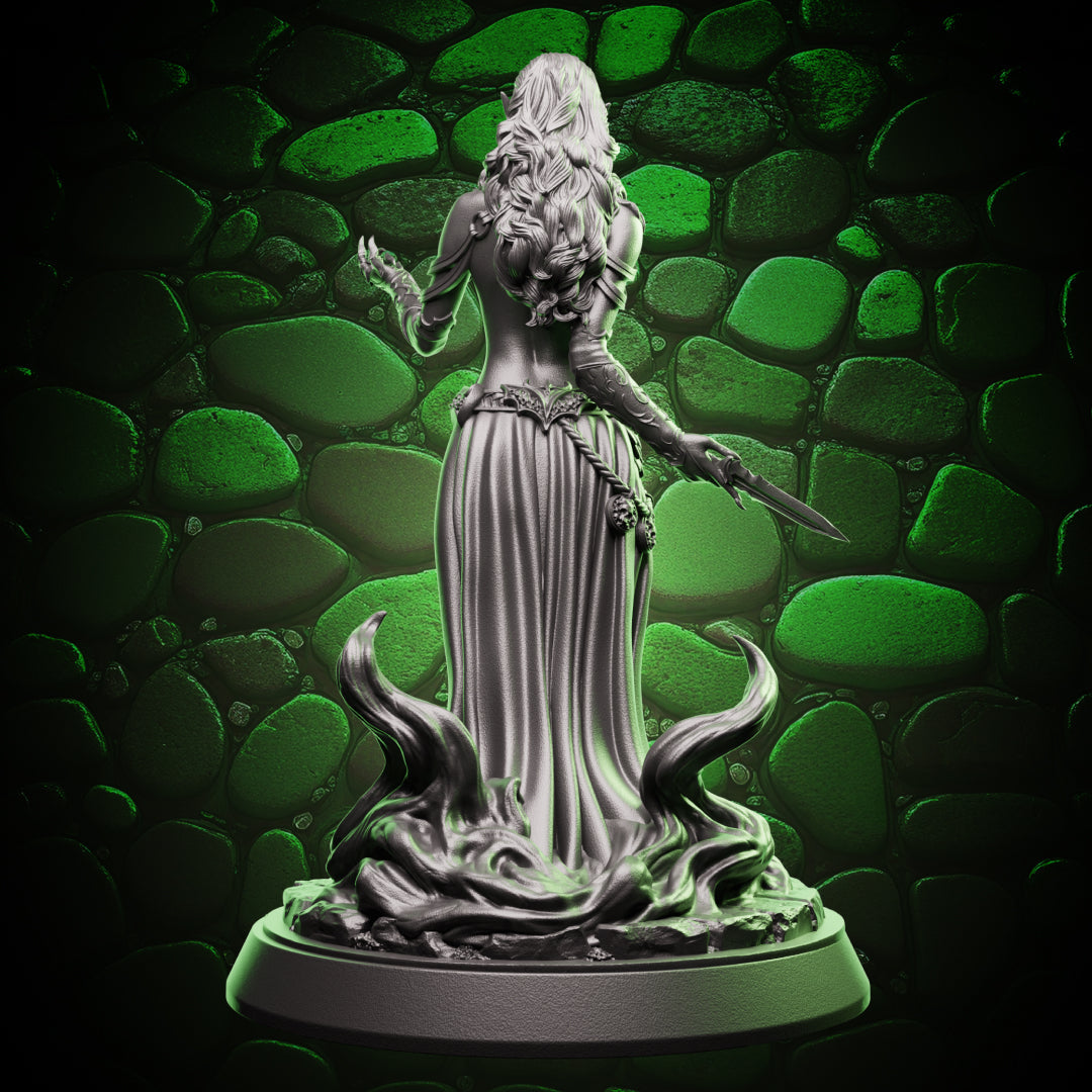 Elf Warlock | Dagger | 5e