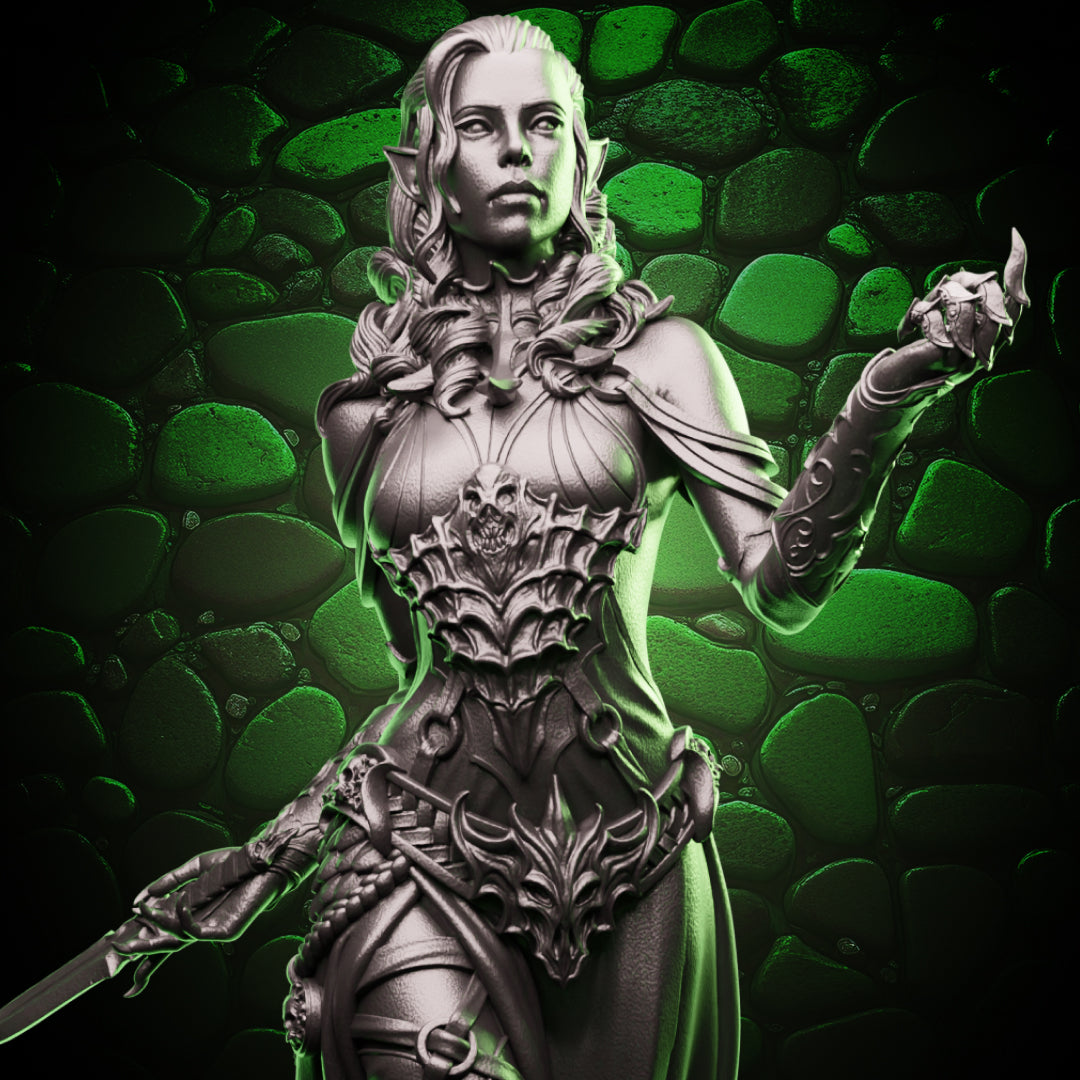 Elf Warlock | Dagger | 5e