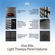 Kivo Elite 1000: Premium Medium Full Body Red Light Therapy Panel