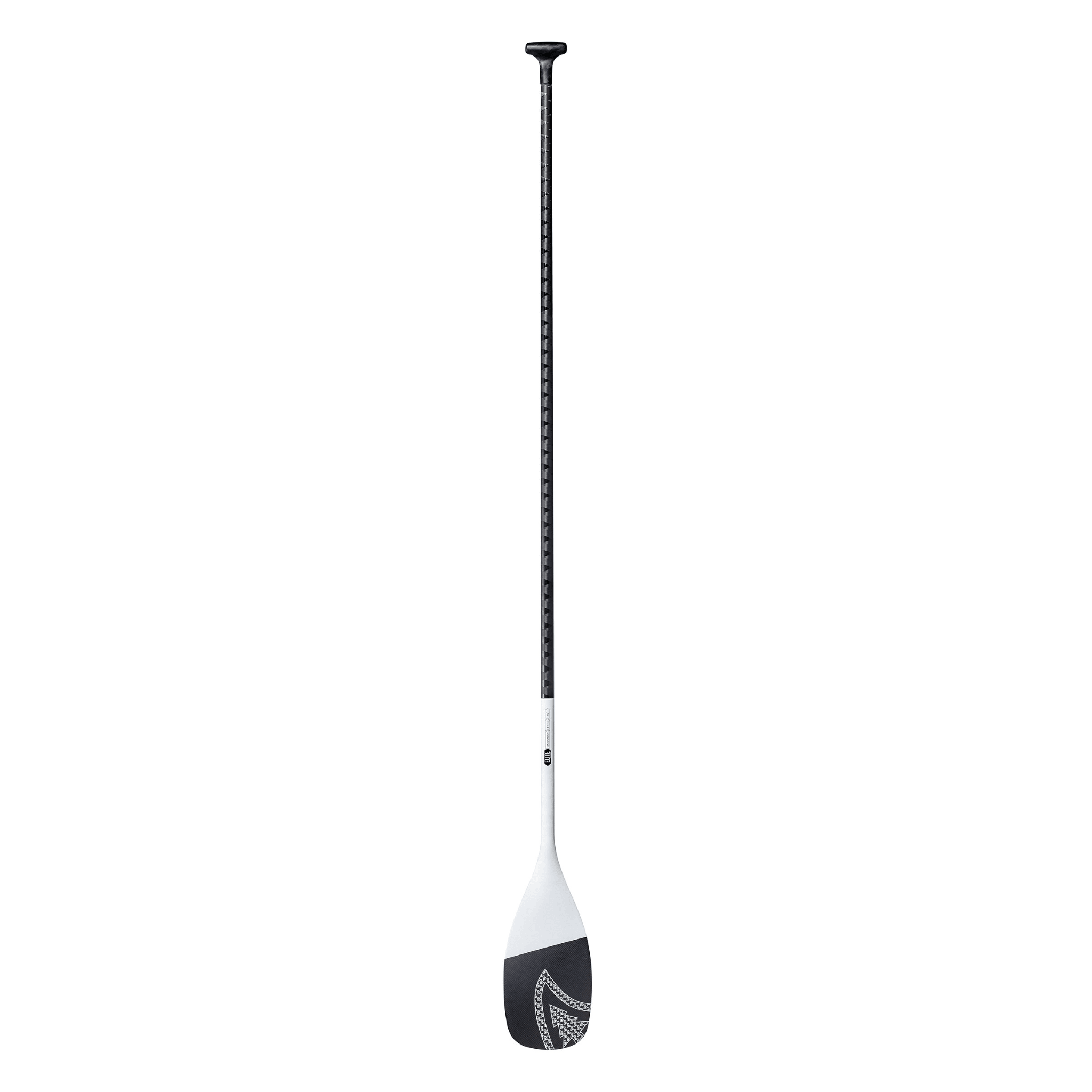 ELITE PADDLE - CARBON UD PRO - White & Black - Fix 1 piece