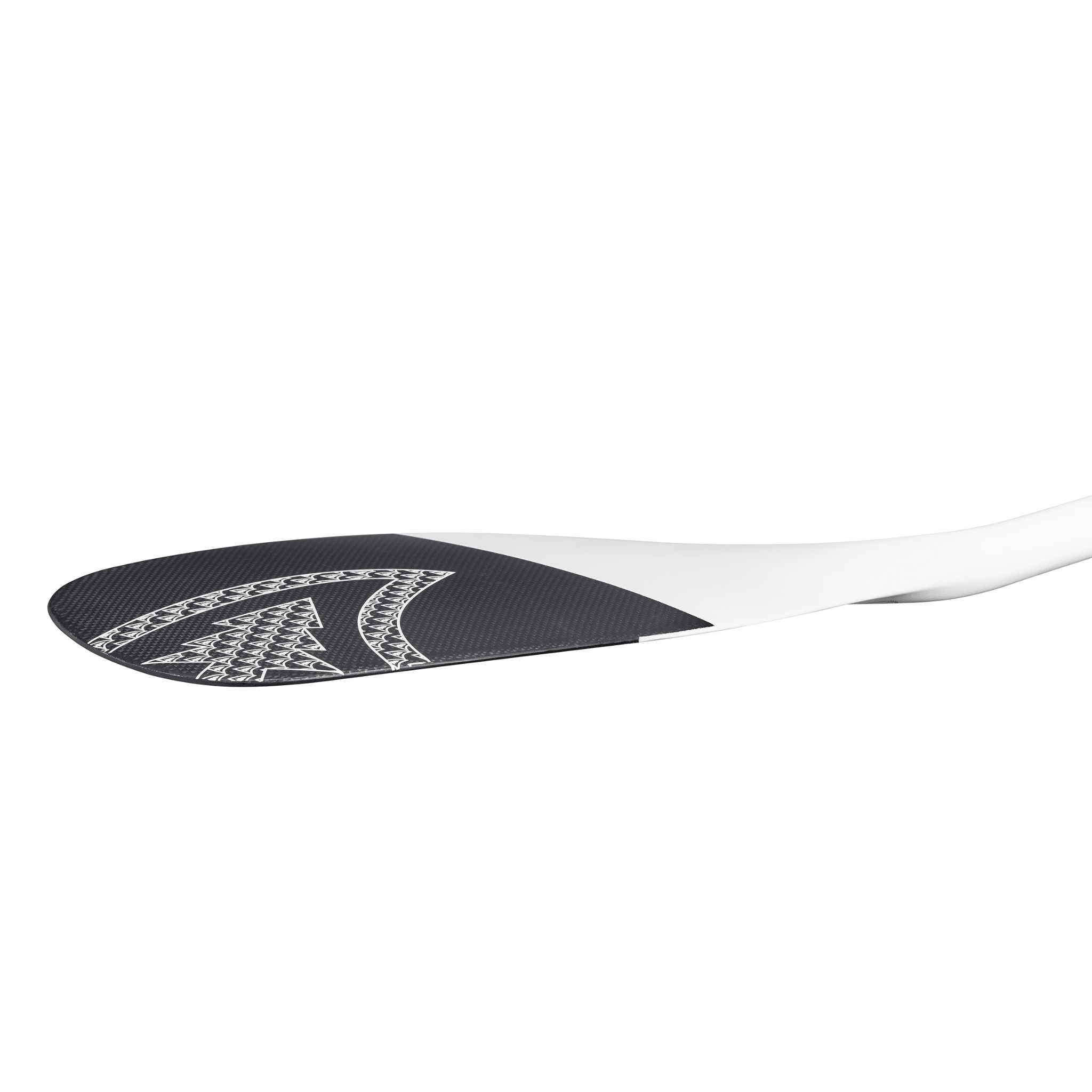 ELITE PADDLE - CARBON UD PRO - White & Black - Fix 1 piece