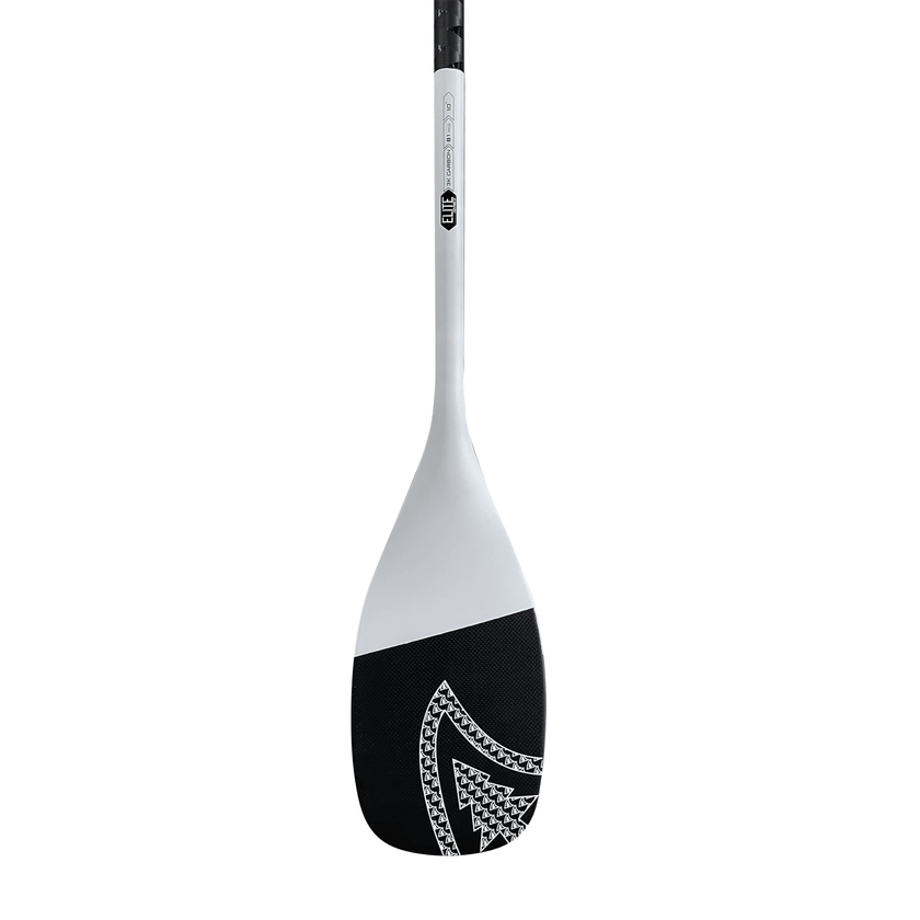 ELITE PADDLE - CARBON UD PRO - White & Black - Fix 1 piece
