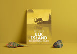 Elk Island National Park 'Explored' Poster, Canada Parks