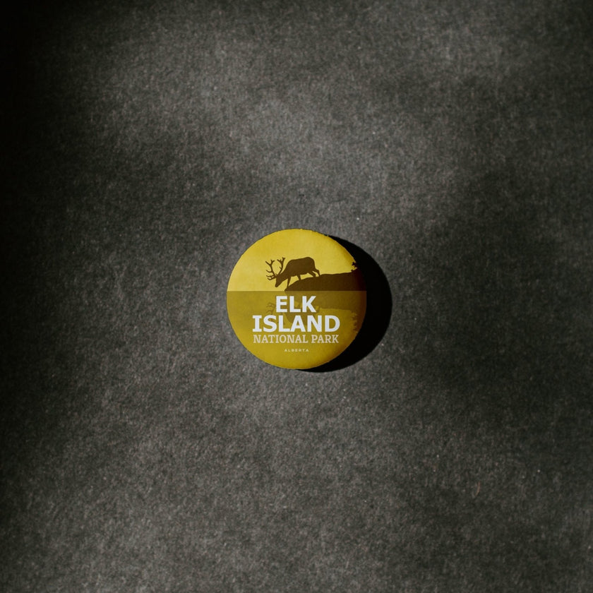Elk Island National Park of Canada Pinback Button, Canada Parks